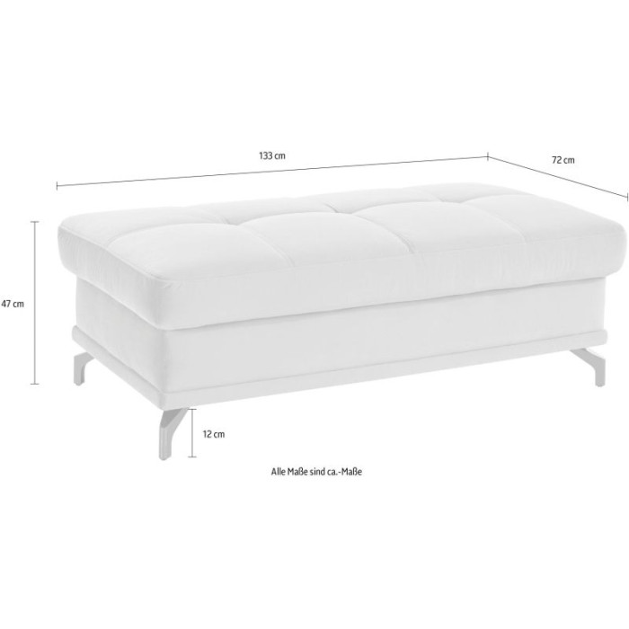 COSTELLO gepolsterter Hocker oliv