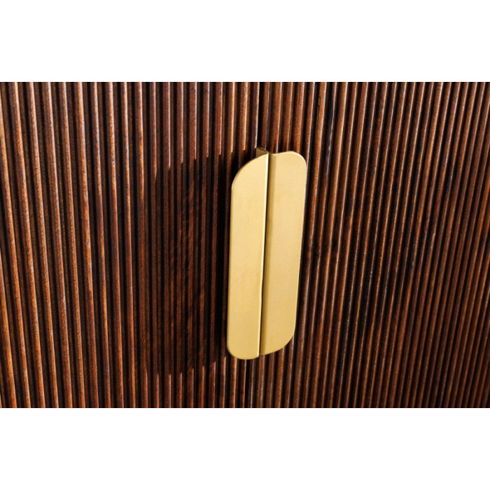 GATSBY exklusive Kommode massiv Mango-Marmor weiß 180 cm