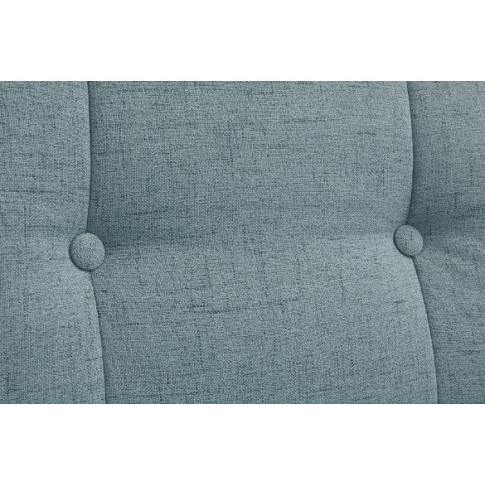 Polstersessel WILLIAM aqua/anthrazit