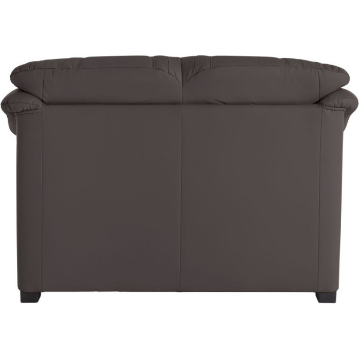 SAVONA Zweisitzer-Sofa aus Leder, mokka