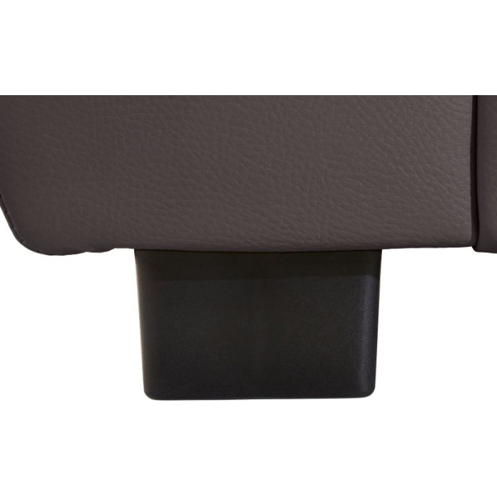 SAVONA Zweisitzer-Sofa aus Leder, mokka