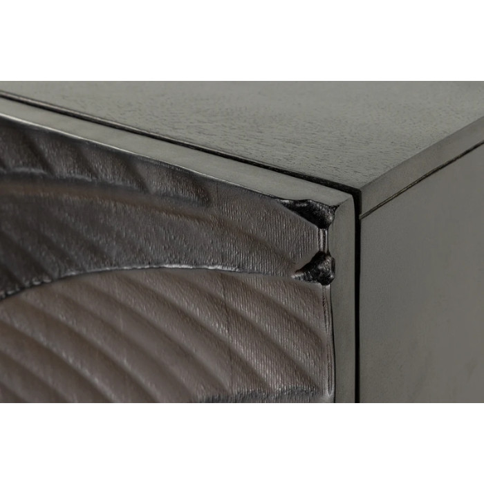 SNAKE schwarz Mangoholz Kommode 120 cm