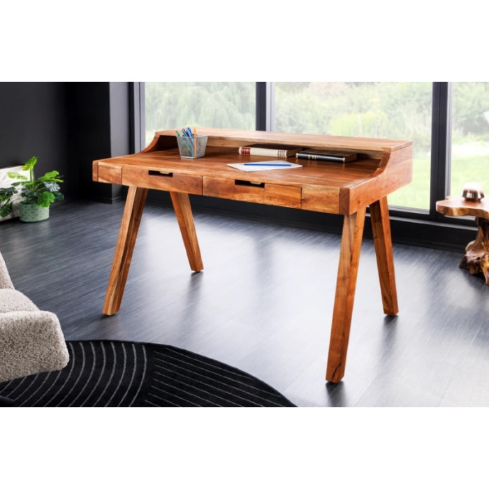 Schreibtisch MONSOON 100 cm, Akazienholz