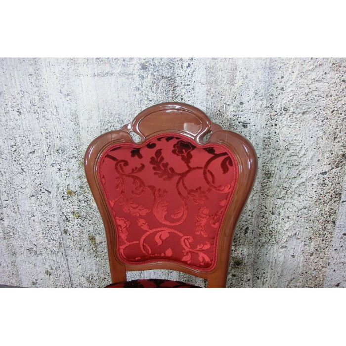 SEDIA CASTELLO Schlossstuhl rot - 2er-Set