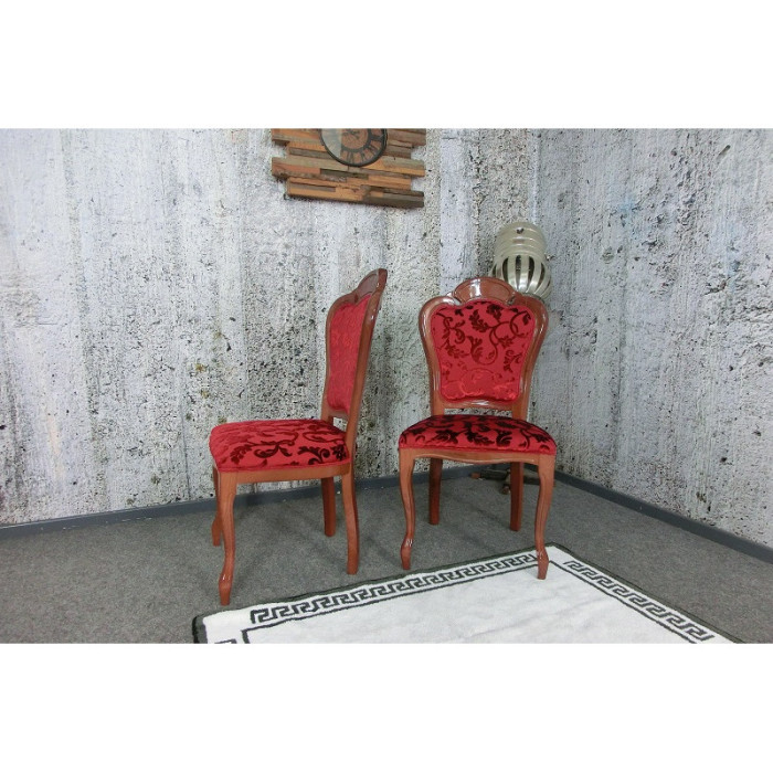 SEDIA CASTELLO Schlossstuhl rot - 2er-Set