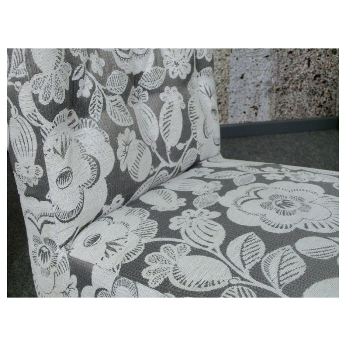 EVELIN Esszimmerstühle mit Blumenmuster, 2er-Set