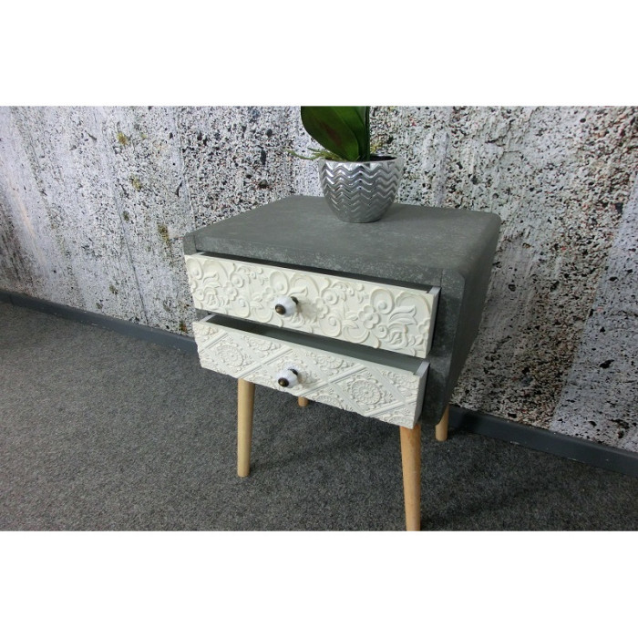 CEMENTO designová retro komodička