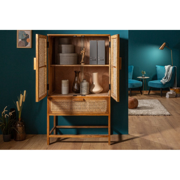 BAMBOO Design Kommode Mango massiv
