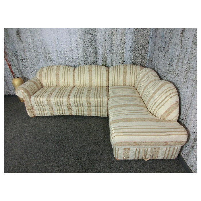 CHIARA Eckschlafsofa mit Stauraum rechts