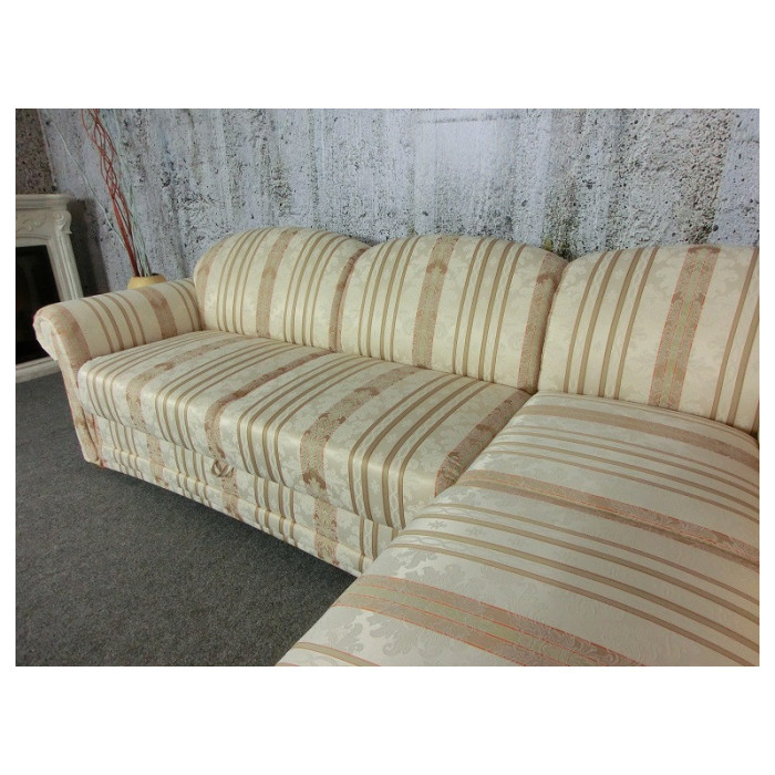 CHIARA Eckschlafsofa mit Stauraum rechts