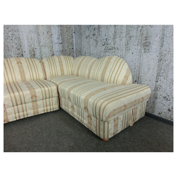 CHIARA Eckschlafsofa mit Stauraum rechts