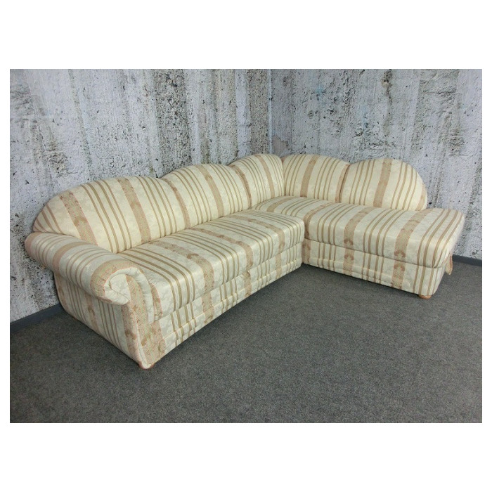 CHIARA Eckschlafsofa mit Stauraum rechts