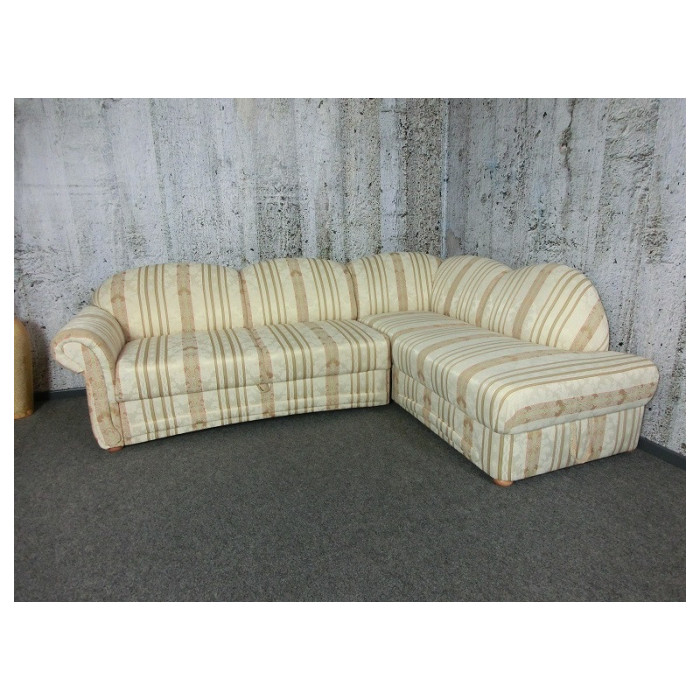 CHIARA Eckschlafsofa mit Stauraum rechts