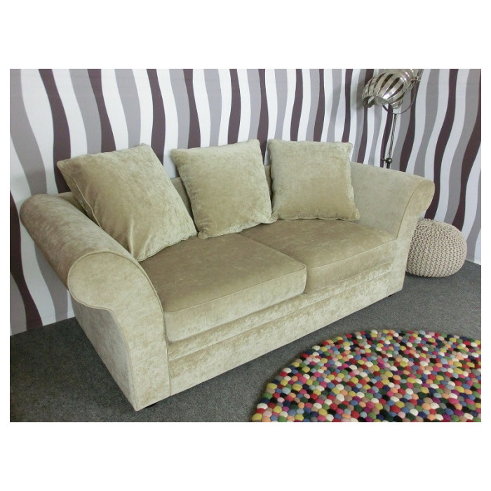 SOHO OLIVIA eleganter Dreisitzer beige