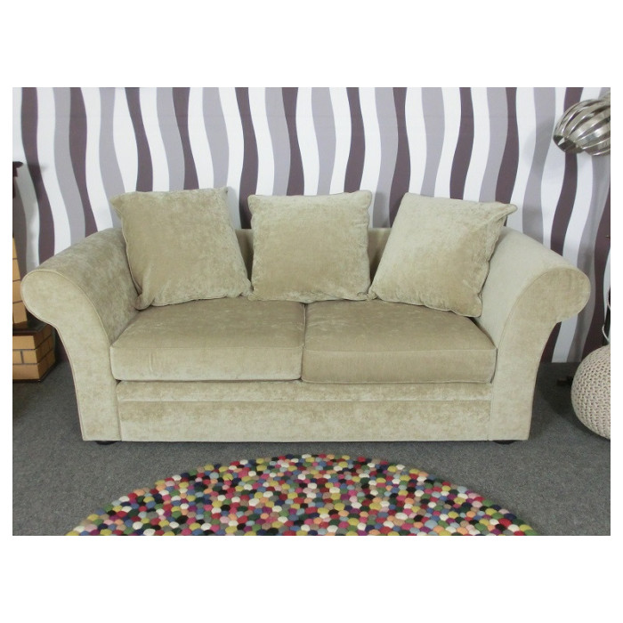 SOHO OLIVIA eleganter Dreisitzer beige