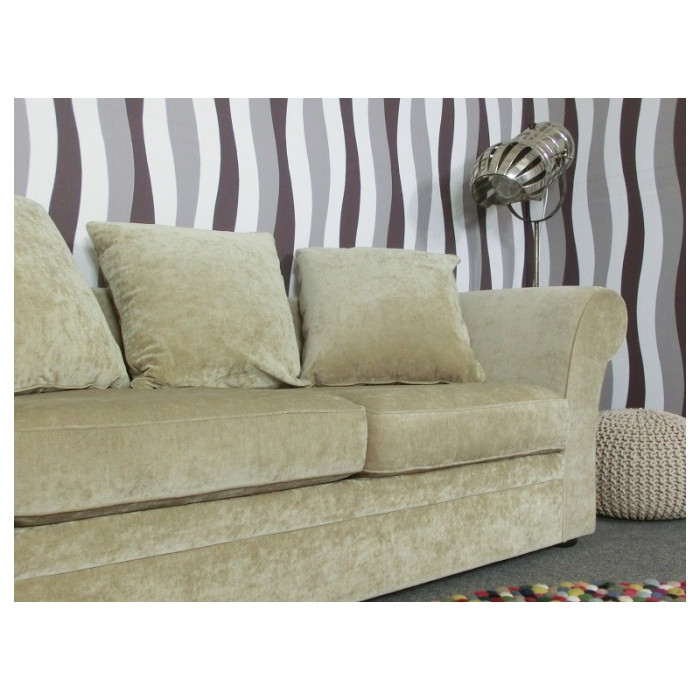 SOHO OLIVIA eleganter Dreisitzer beige