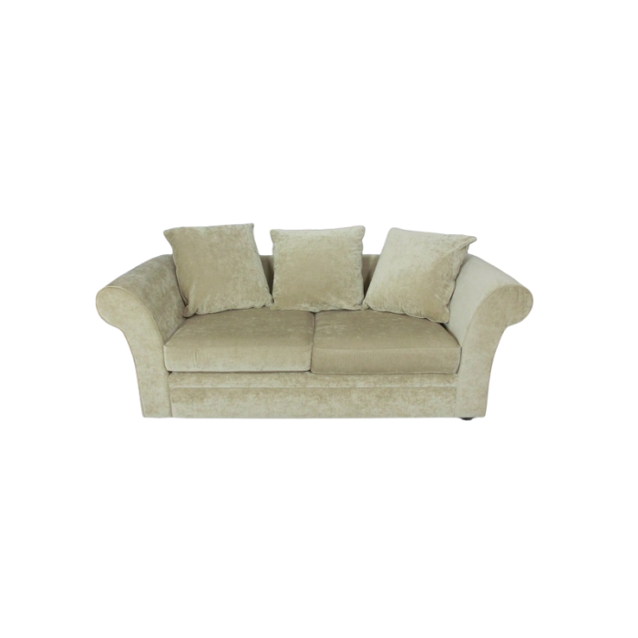 SOHO OLIVIA eleganter Dreisitzer beige