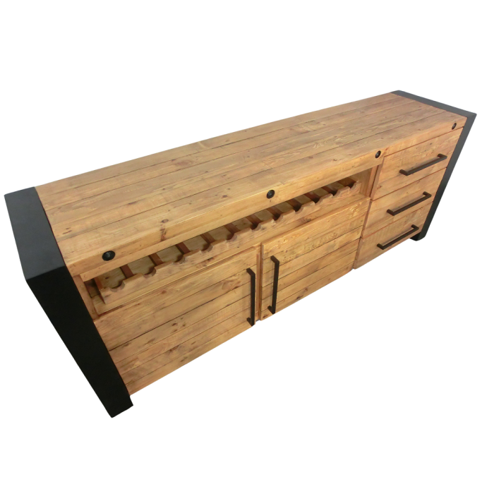 THOR Kommode/Kommode Kiefer massiv 193cm