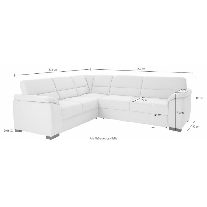 MONTEGO Sofagarnitur - links
