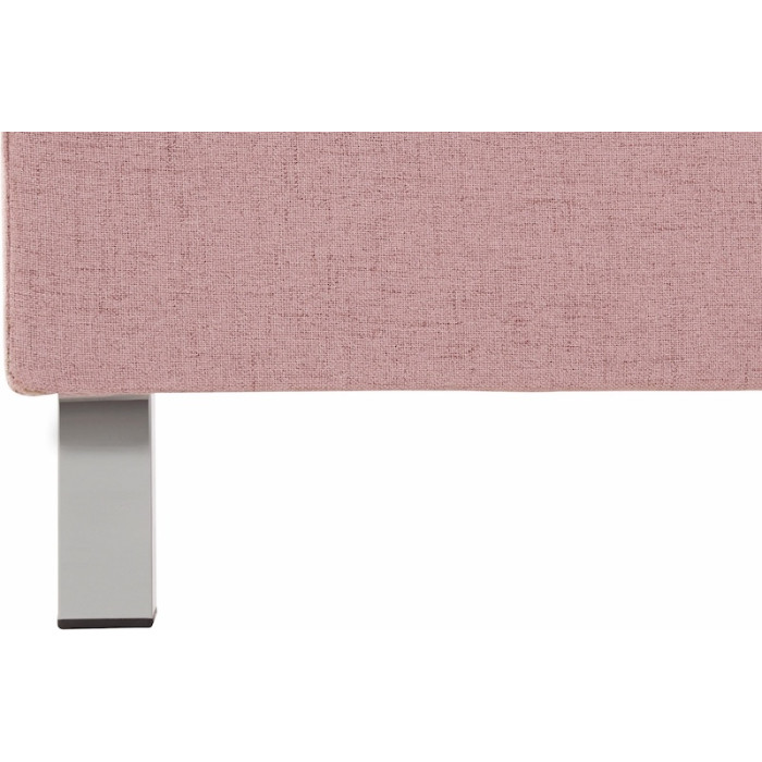 PICASSO gepolsterter Hocker mit Stauraum rosa