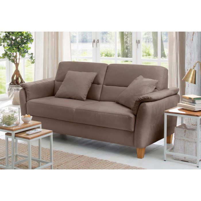 Palmera Zweisitzer-Sofa braun