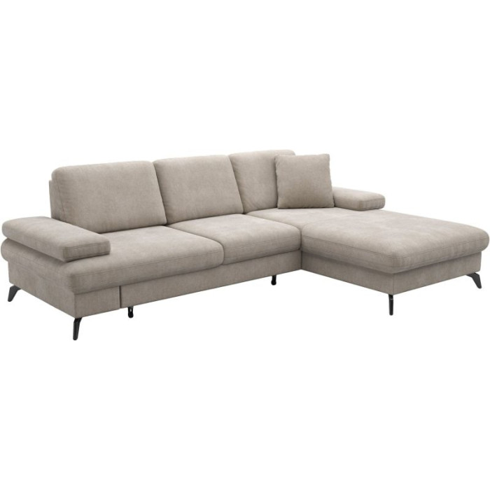 MORRIS Ecksofa-Set taupe - rechte Seite