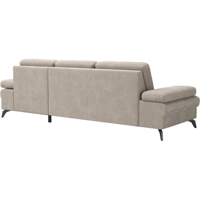 MORRIS Ecksofa-Set taupe - rechte Seite