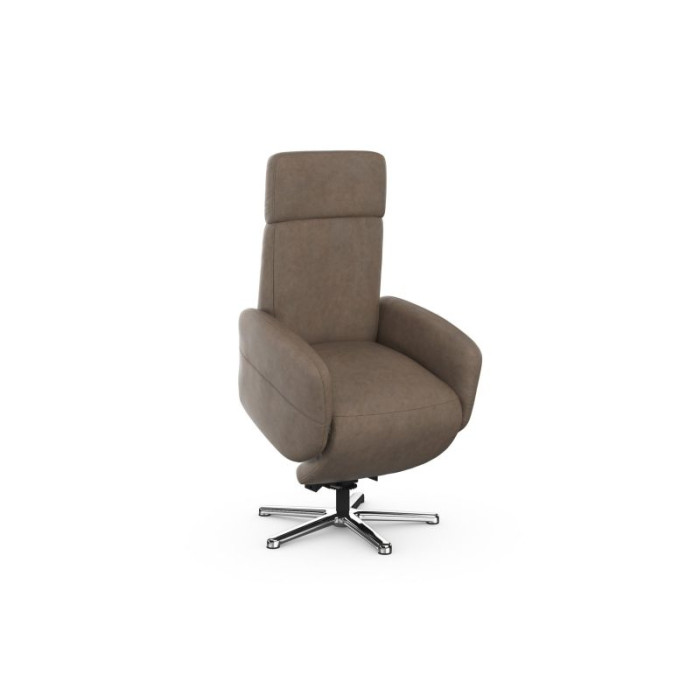 (2xM) Kobra relaxační křeslo taupe