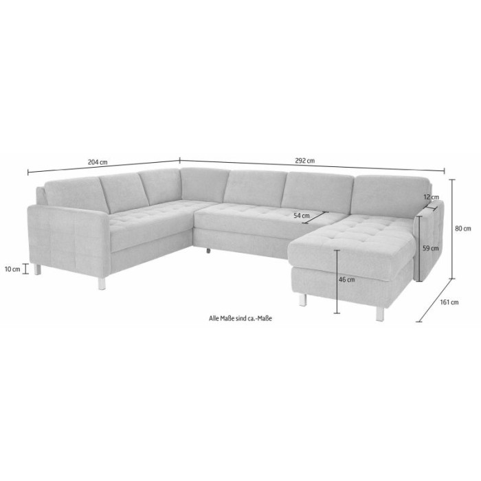 Pablo sedací souprava bílá ekokůže