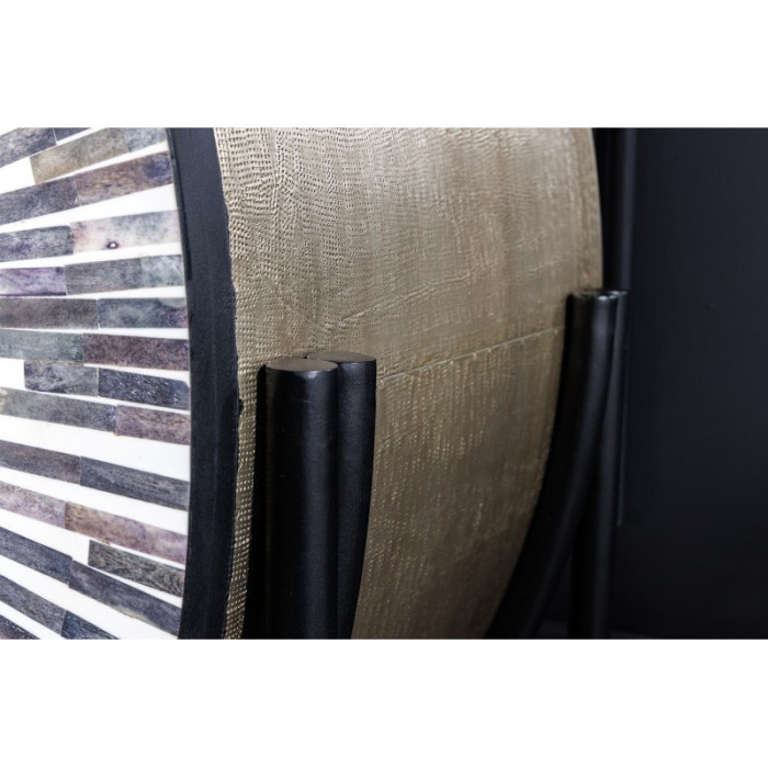 HERITAGE designová komoda mozaika/zrcadlo 160 cm