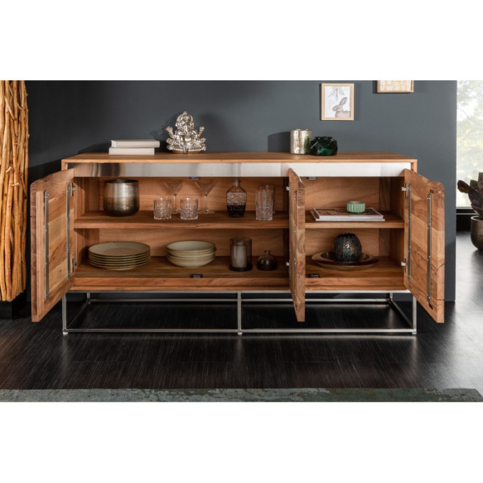 MAMMUT ARTWORK komoda masiv akácie natur 147cm