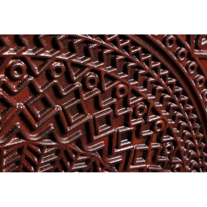 MANDALA designová barová skříňka masiv mango 140 cm