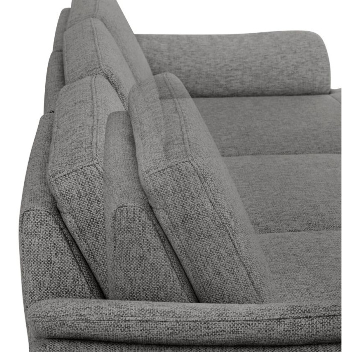 Palace Schlafsofa mit Stauraum grau