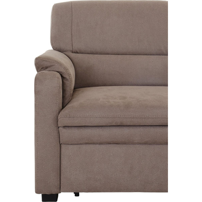 Pisa Schlafsofa mit Stauraum Stahl