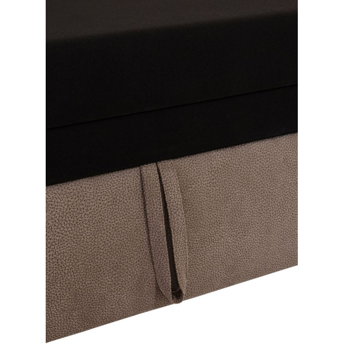 Pisa Schlafsofa mit Stauraum Stahl