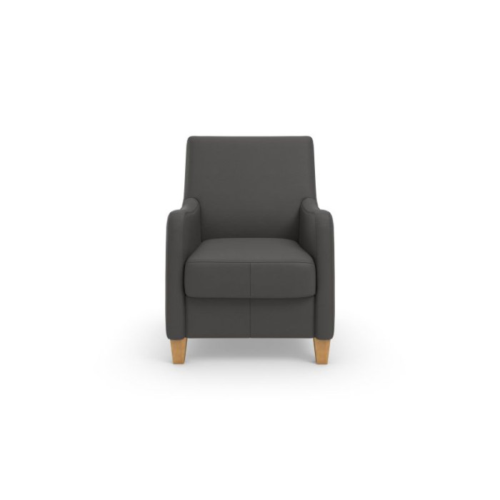 Palmera stilvoller Sessel in Mocca