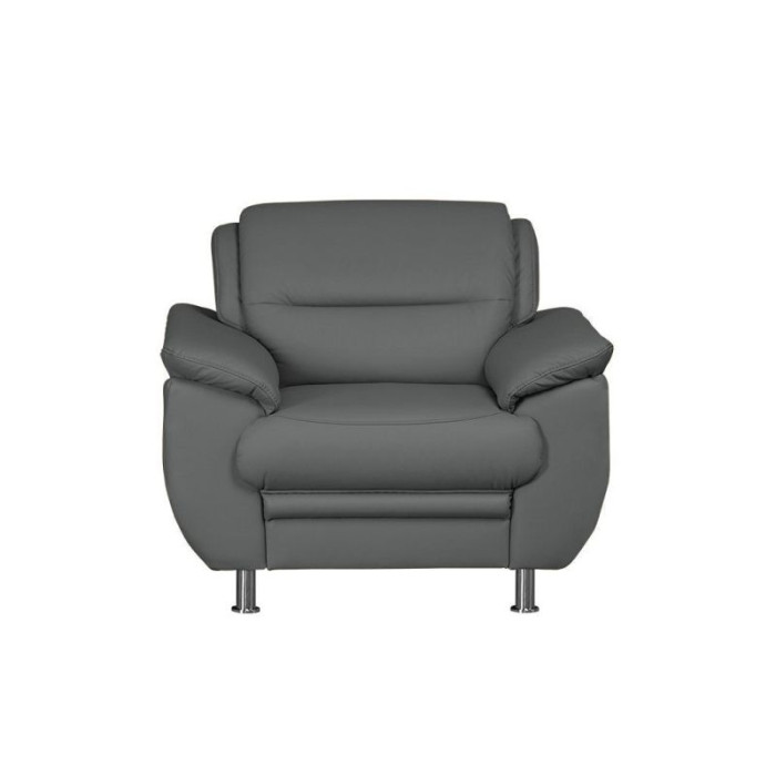 Mailand bequemer Sessel grau
