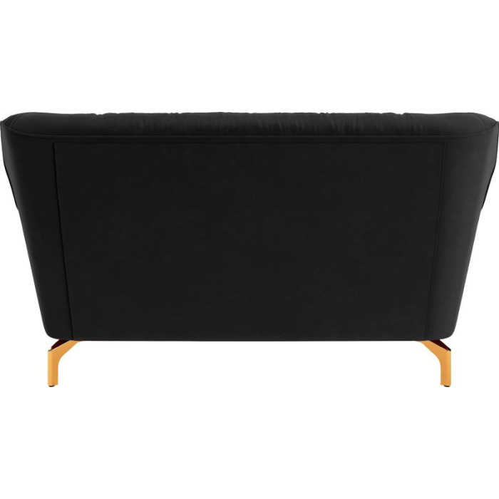 Orient desingová dvoumístná pohovka černá