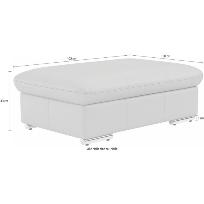 Valantine taburet šedý