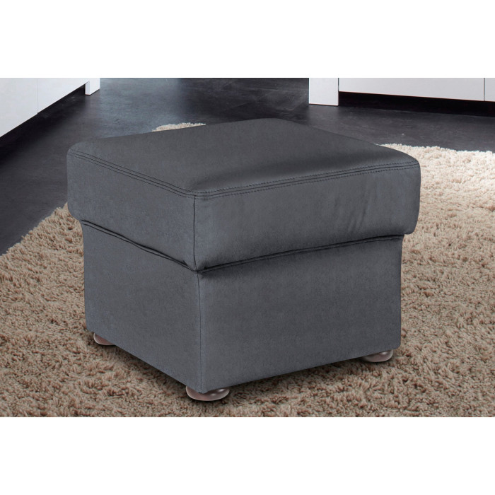 Benson taburet tmavě šedý