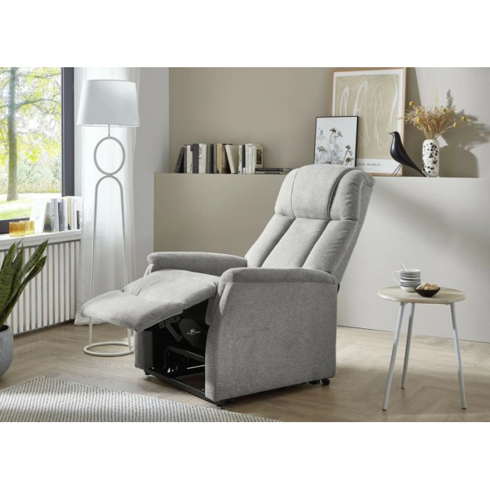 (1xM) Aurora Comfort relaxační křeslo šedé