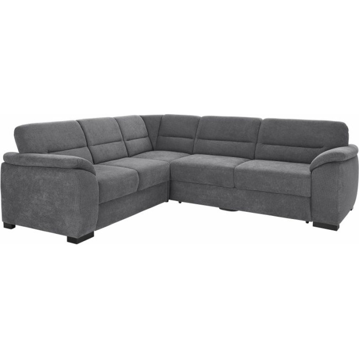 Montego rozkládací sedací souprava s úložným prostorem šedá