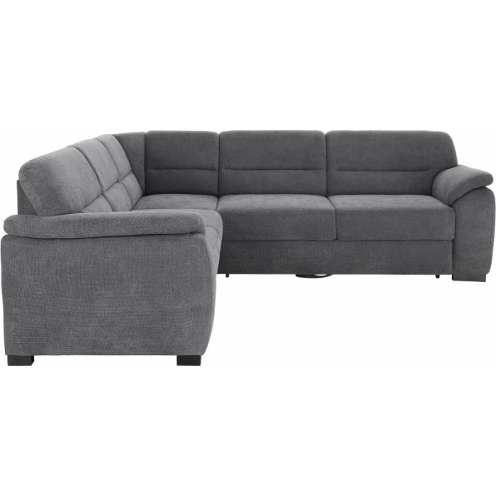 Montego rozkládací sedací souprava s úložným prostorem šedá