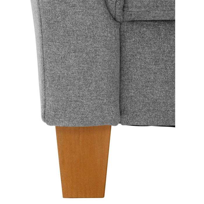 Convil pohovka ve stylu rekamiéry šedá