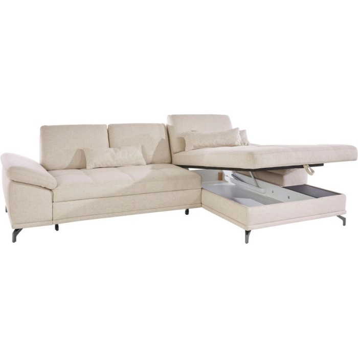 Costello Rozkládací sedací souprava s úložným prostorem natur