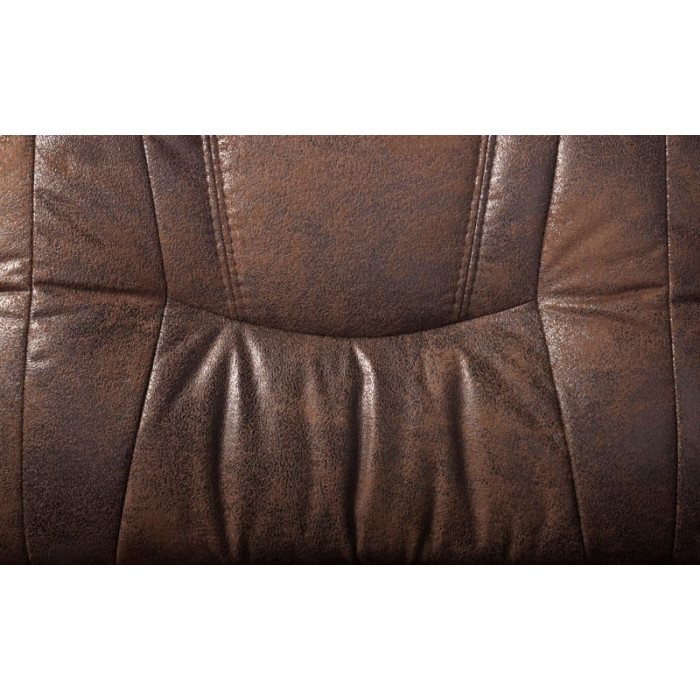 SAVONA sedací souprava ekokůže čokoládová