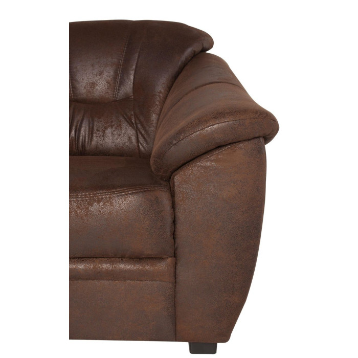 SAVONA sedací souprava ekokůže čokoládová