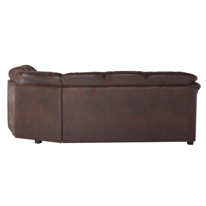 SAVONA sedací souprava ekokůže čokoládová