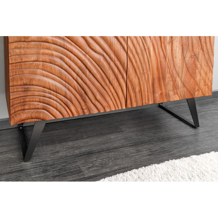 FLUID komoda 120 cm akácie ořech hnědá