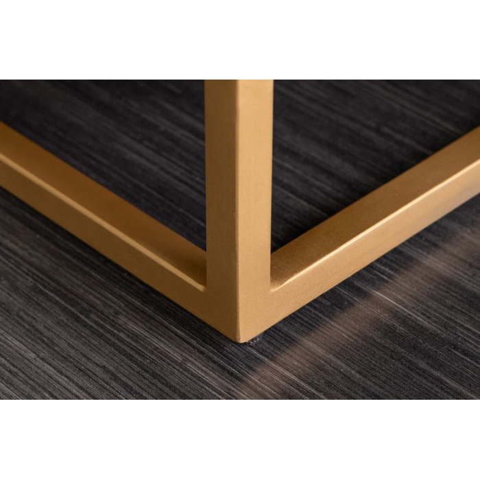 ZEN CIRCLE komoda 180cm mangové dřevo černá bílá